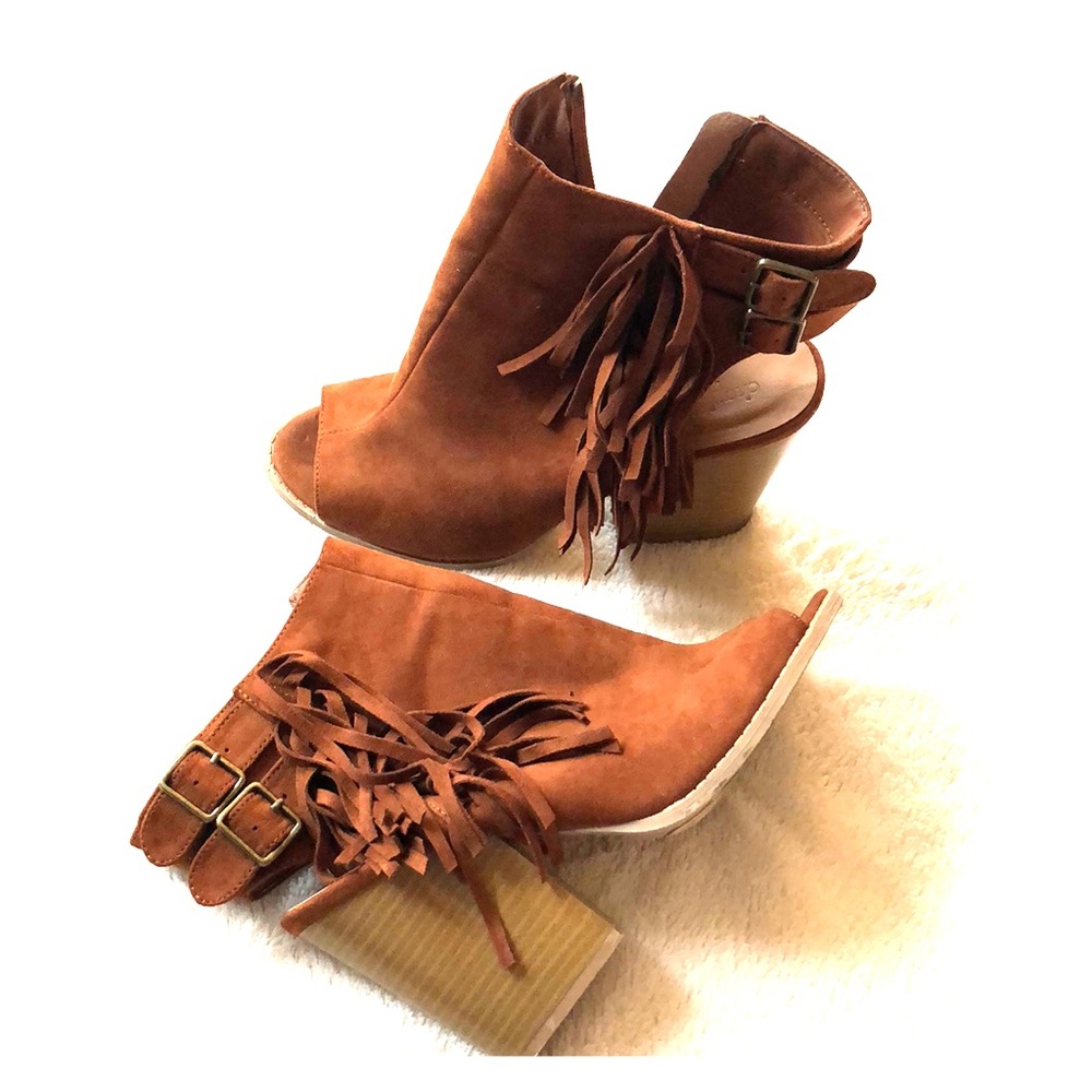 Fringe Booties